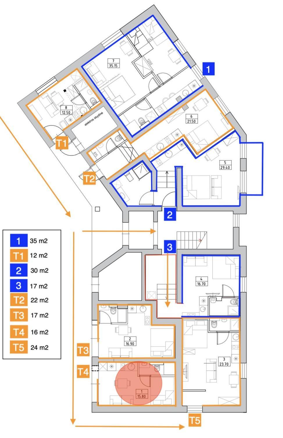 Tilzes Studio Apartaments, Self Check-In, Free Parking, Comfort Klaipėda Oda fotoğraf