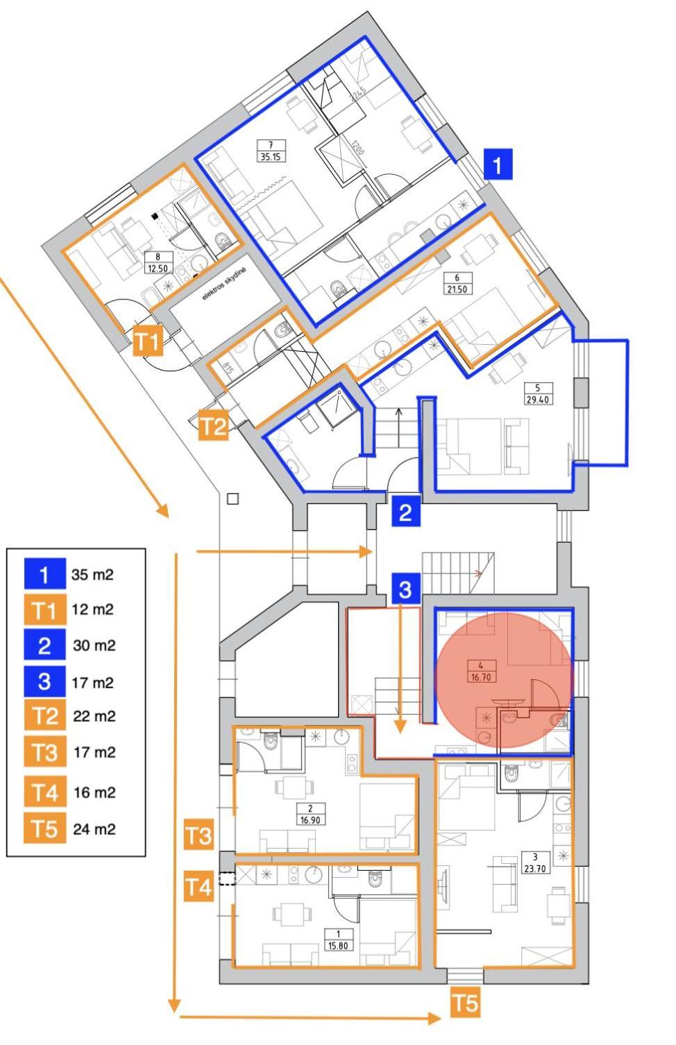 Tilzes Studio Apartaments, Self Check-In, Free Parking, Comfort Klaipėda Oda fotoğraf