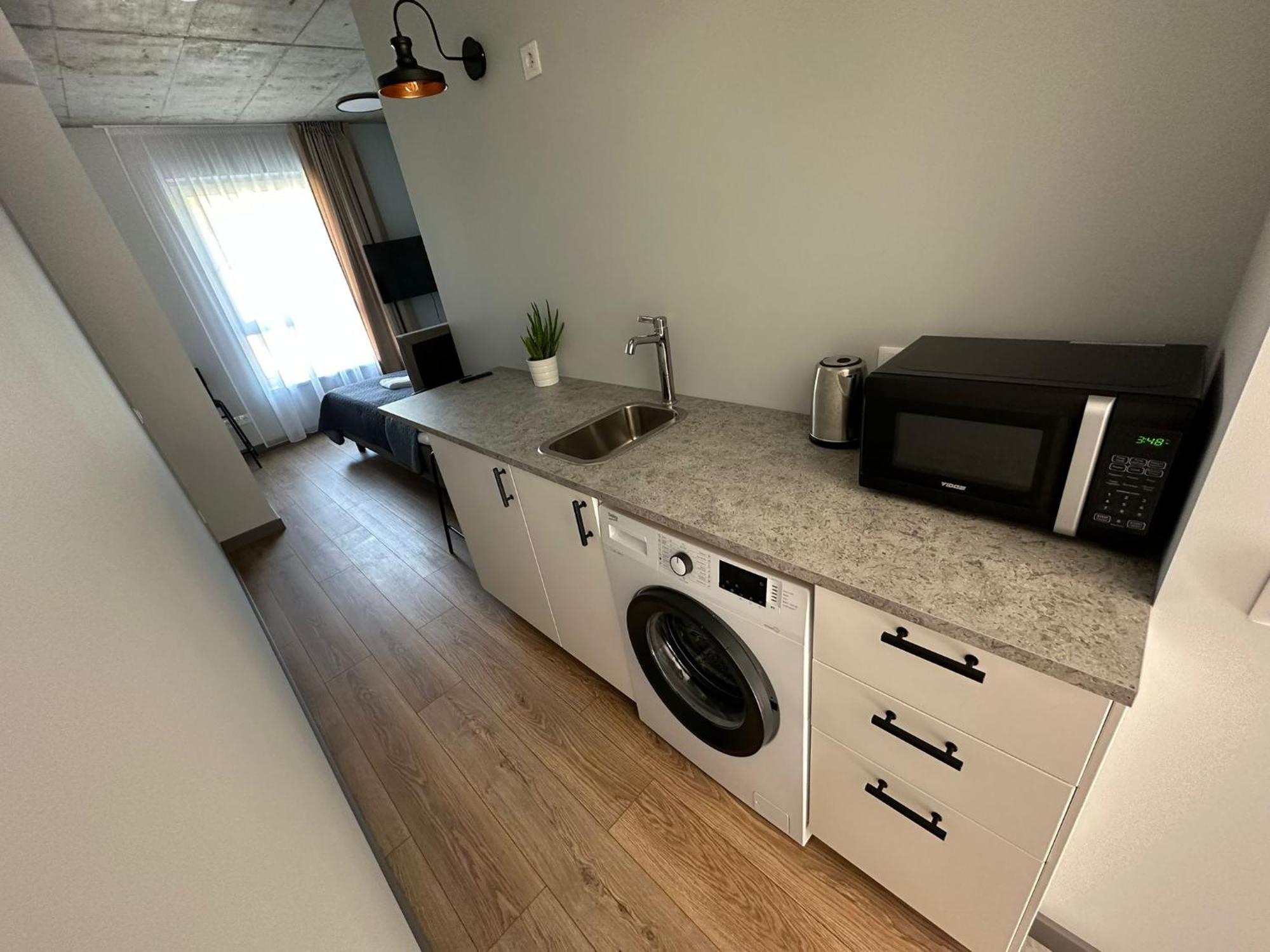 Tilzes Studio Apartaments, Self Check-In, Free Parking, Comfort Klaipėda Oda fotoğraf